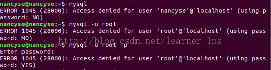 ubuntu16.04װmysql5.7.17¼ERROR 1045 (28000): Access denied for user 'root'@'localhost'취