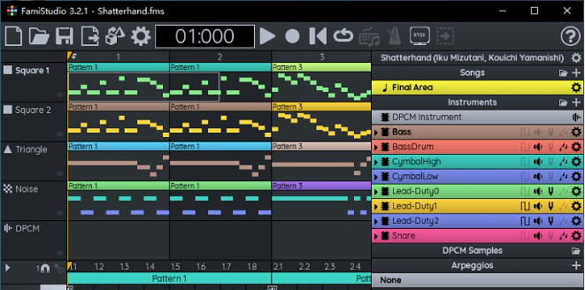FamiStudioNES音乐编辑器软件免费开源版下载