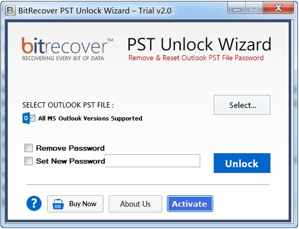 PST文件密码解锁工具免费版下载